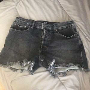 These are some gap denim shorts for women